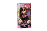OBL648046 - 11.5寸12关节emily娃娃带配件