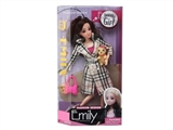 OBL648047 - 11.5寸12关节emily娃娃带配件