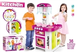 OBL648867 - Fashion kitchen counter suit, with sound, with lights (not package) - 3 grain of AA 1.5 V