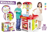 OBL648868 - Fashion kitchen counter suit, with sound, with lights (not package) - 3 grain of AA 1.5 V