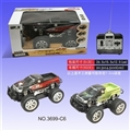 OBL649884 - 四通遥控的士头越野车 