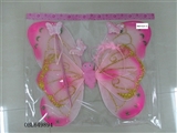 OBL649894 - Double butterfly wings Angel good hair clips