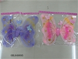 OBL649895 - Double butterfly wings Angel good hair clips