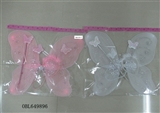 OBL649896 - Butterfly wings Angel good hair clips