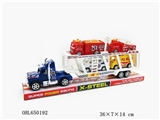 OBL650192 - Inertial drag head in a police car engines