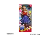 OBL650371 - 11寸实身七彩双灯音乐时尚芭比