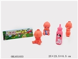 OBL651033 - Pond plastic doll three bottles