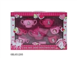 OBL651205 - Window box tea utensils