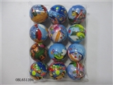 OBL651394 - 12 only 6.3 cm many cartoon zhuang PU ball