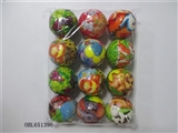 OBL651396 - 12 only 6.3 cm many cartoon zhuang PU ball