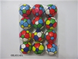 OBL651401 - 12只庄7.6cm彩色足球PU球