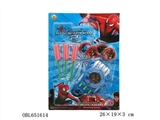 OBL651614 - The new spider-man: mini soft bullet gun Super soft marbles four flying saucer three EVA pearl cotto
