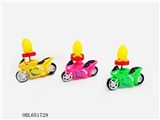 OBL651729 - Motorcycle racing car hand lotus (with lighting)