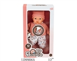 OBL652246 - 12 inch 12 sound wadding male baby pacifier chain (color)