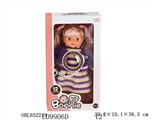 OBL652249 - 12 inch 12 wadding female baby pacifier chain