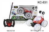 OBL652749 - 四通遥控特技翻斗车（包电，带灯光音乐）