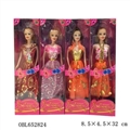 OBL652824 - 四款十一寸芭比半实身混装