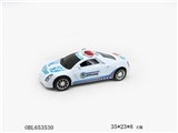 OBL653530 - Inertia a police car