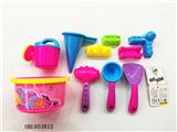 OBL653812 - Beach bucket toys