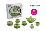 OBL653993 - Ceramic teapot: drop point in the circle