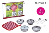OBL654023 - Stainless steel tableware with glass cover