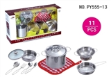 OBL654027 - Stainless steel tableware with glass cover
