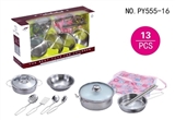 OBL654029 - Stainless steel tableware with glass cover