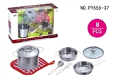 OBL654039 - Stainless steel tableware with glass cover