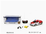 OBL654141 - 四通遥控大法拉利警车（包电）带声音