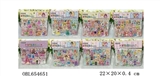 OBL654651 - DIY diamond change girl bubble stickers