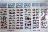 OBL654702 - Motorcycle bubble stickers