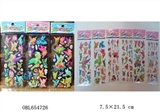 OBL654726 - The butterfly fairy bubble stickers