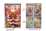 OBL654740 - DIY Santa Claus snap one cartoon stickers