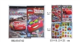 OBL654742 - DIY cars snap one cartoon stickers