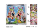 OBL654749 - The new DIY mickey Minnie snap one cartoon stickers