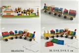 OBL654794 - Wooden graphical building blocks the train