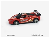 OBL655681 - Inertial car red and blue
