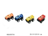 OBL655734 - 回力越野车4pcs