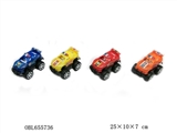 OBL655736 - 回力越野警车4pcs