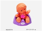 OBL655770 - 带毛大卡通娃娃配坐便器