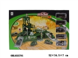 OBL655791 - Military alloy parking lot sets of assembly map (72 x46cm)