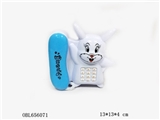 OBL656071 - The light music telephone the little white rabbit