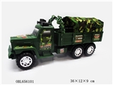 OBL656101 - Solid color short army military inertia trunk lid cloth