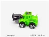 OBL656777 - 实色回力工程车