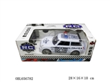 OBL656782 - Four-way remote control fan, a police car