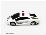 OBL656801 - Inertia simulation a police car