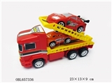 OBL657336 - 弹射惯性拖头车（红黄蓝）