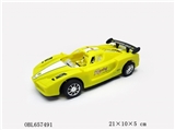 OBL657491 - 惯性镀座车赛车