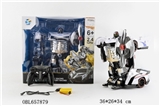 OBL657879 - Remote control car 1:12 deformation (police)