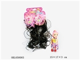 OBL658083 - 3.5寸芭比+头饰